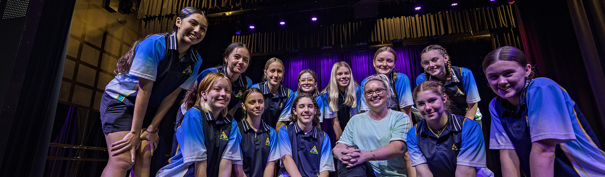 Some of our sporting representatives from a range of sports at Hervey Bay State High School